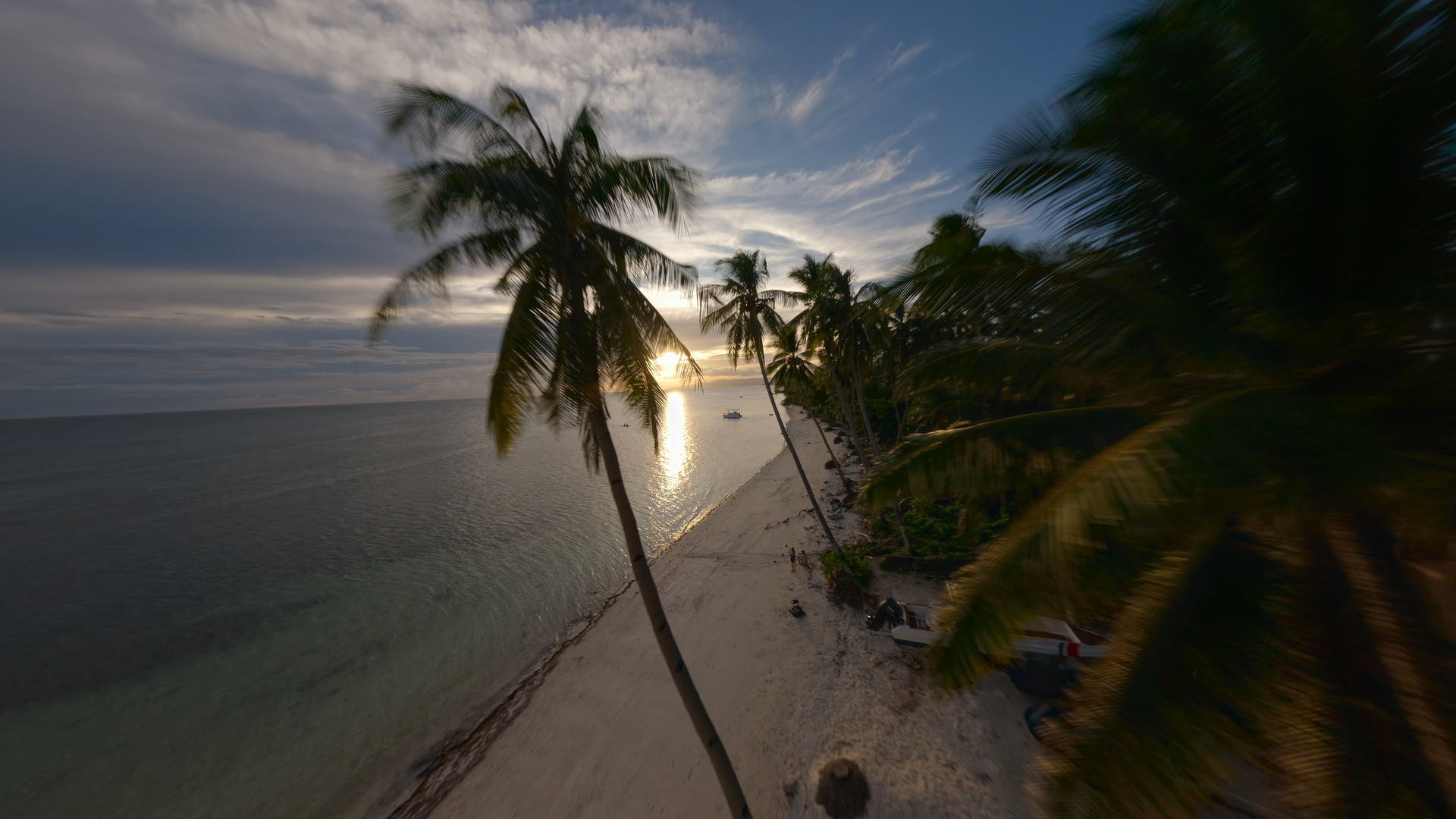 Last light before color grading